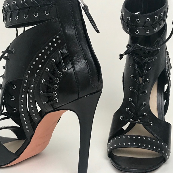 Brian Atwood rocker heels size 8 1/2 - Picture 6 of 7